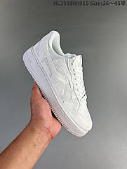 Eur36-45 білі Nike Air Force 1 x Billie Eilish Low Triple White чоловічі жіночі кросівки