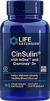 Life Extension CinSulin with InSea2 and Crominex / Підтримка здорового метаболізму глюкози 90 капсул