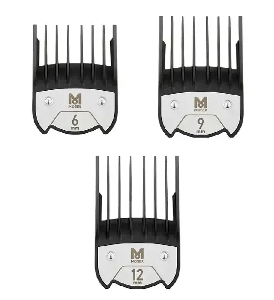 Набір магнітних насадок Moser Magnetic Premium, 6, 9 і 12 мм 1801-7020, фото 1