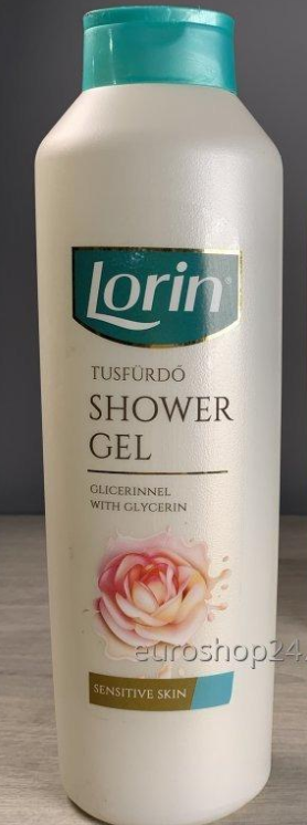 Гель для душу з гліцерином Lorin Sensitive  Чутлива шкіра 1л. 5997960567436