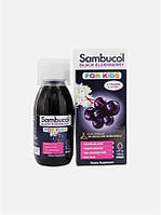 Sambucol, Черная бузина, поддержка иммунной системы, для детей, сироп, 120 мл