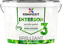 Краска интерьерная INTERIOR 3 Kompozit 4.2 кг