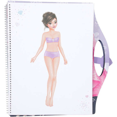 Набір для творчості ТОР Model Glamour Топ Модель Гламур Розмальовка Дизайн одягу 11711