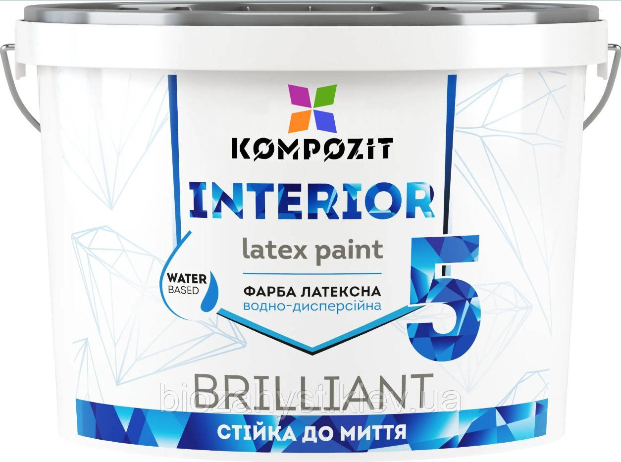 Фарба інтерєрна INTERIOR 5 Kompozit 1.4 кг