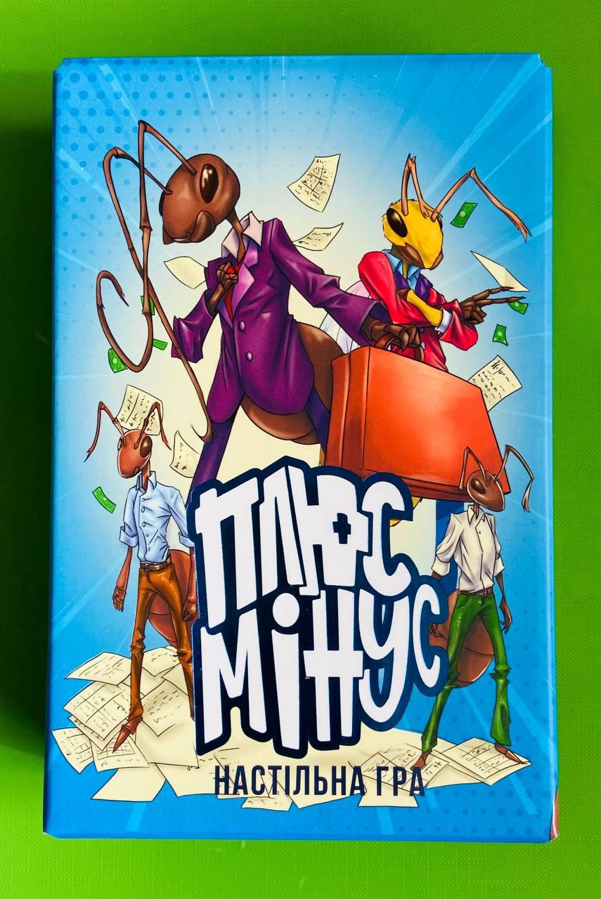 Игра STRATEG Настільна гра Плюс Мінус (30292)