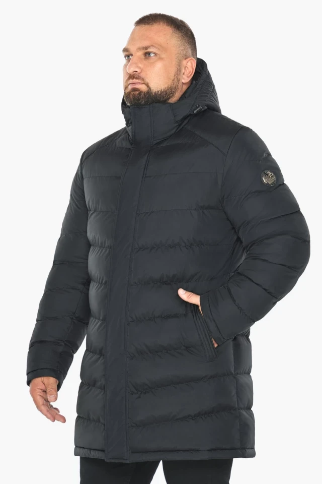 Зимова чоловіча куртка Braggart Aggressive — 49818 графіт, розмір 50 (L)