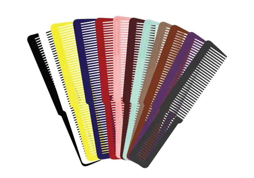 Набір плоских кольорових гребінців Wahl Colored Flat Top 12 шт. (03206-200), фото 1
