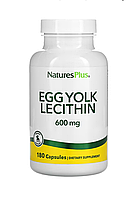 NaturesPlus Egg Yolk Lecithin 600 mg 180 Capsules