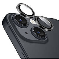 Защитное стекло на камеру ESR Armorite Camera Lens Protector для iPhone 15 / 15 Plus Black (1D6530701)