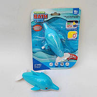 Водоплавающая игрушка YS1378-A7 дельфин заводной, планшет 17*13см