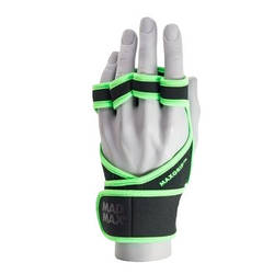 Розпродаж - Рукавички для фітнесу MadMax MFG-303 MAXGRIP neoprene wraps Black/Grey L/XL