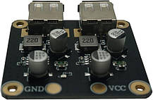 2-канальний модуль швидкої зарядки USB 12V24V для QC3, DC-DC 4.5-32В - 3-12В 24Вт, фото 6