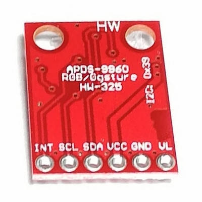 Інфрачервоний датчик жестів руху та освітлення RGB, APDS-9960, фото 3