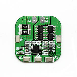 Модуль захисту Li-Ion 18650 4S 20A. 14,8 В; 16,8 В, фото 1