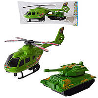 Игрушка Вертолет инерц. арт. DY536B-18 (144шт/2) пакет 32*7*14см