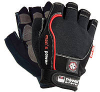 Перчатки для фитнеса и тяжелой атлетики Power System Man s Power PS-2580 Black M -UkMarket-