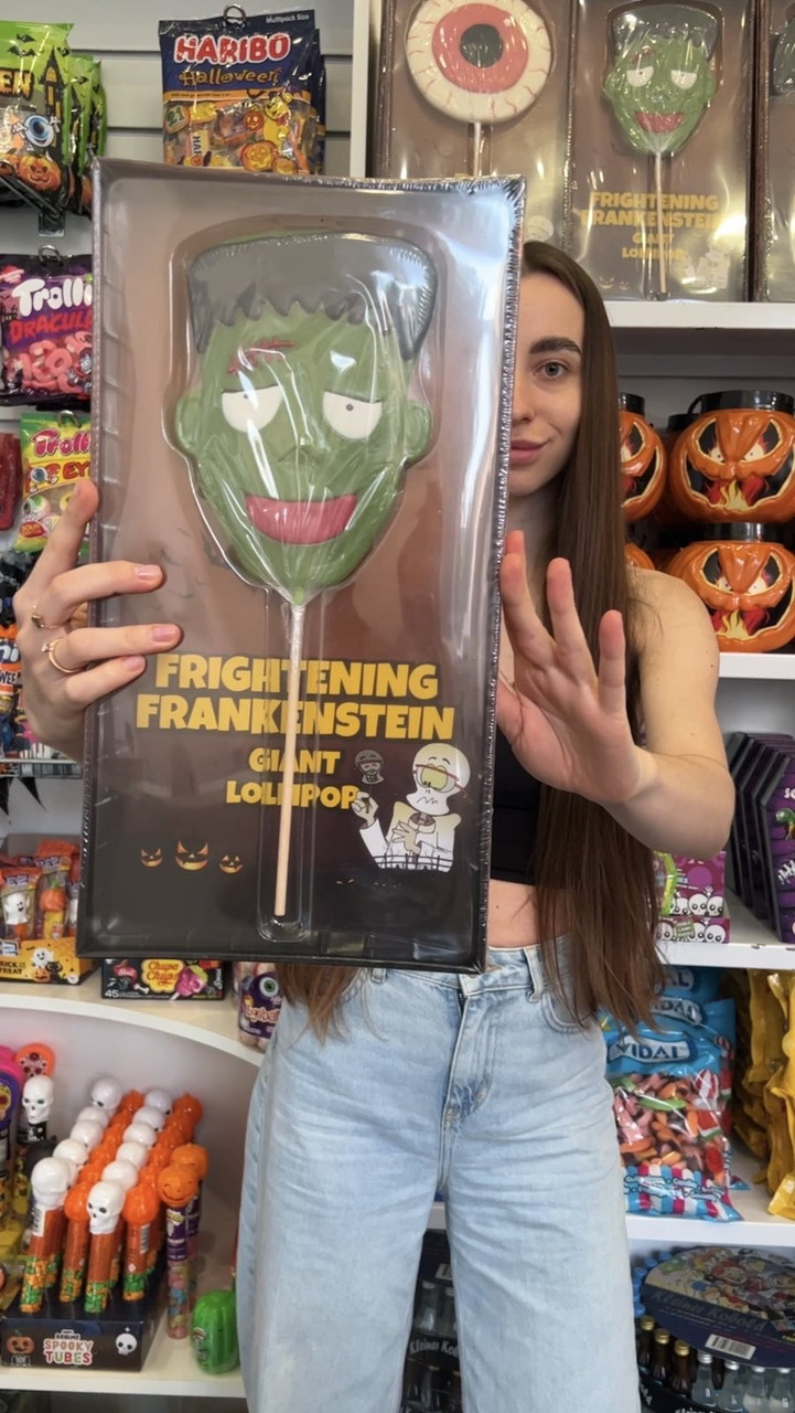 Льодяник франкенштейн Beasty Bat Giant Lollipop Halloween 400g