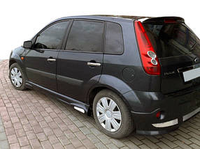 Ford Fiesta 2005-2008 бічні пороги під фарбування AUC Тюнінг пороги Форд Фієста