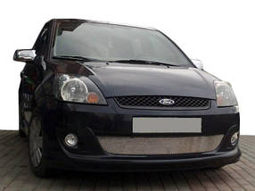 Ford Fiesta 2005-2008 Передній бампер накладка, під фарбування AUC Тюнінг переднього бампера Форд Фієста