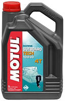 Масло моторное Motul OUTBOARD TECH 4T SAE полусинтетическое 10W-30 5л