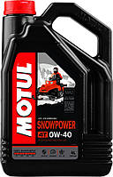 Масло моторное Motul SNOWPOWER 4T SAE синтетическое 0W-40 4л