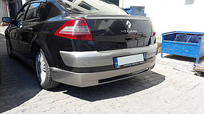 Тюнінг заднього бампера Renault Megane II 2004-2009 рр.