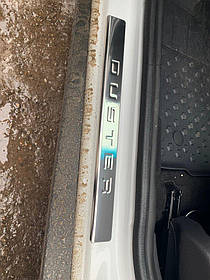Dacia Duster 2008-2018 Накладки на пороги OmsaLine AUC Накладки на пороги Дачія Дастер