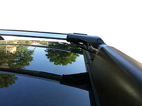 Dacia Duster 2008-2014 Перемички на рейлінги під ключ WingBar Чорний AUC Багажники Дачия Дастер
