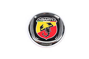 Fiat 500X Значок (Abarth, самоклейка) 85 мм AUC Значок Фіат 500X