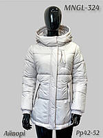 Куртка - пуховик зимняя женская 324 тм Mangelo Размер 48