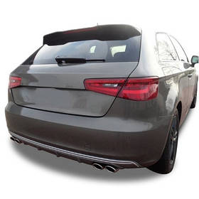 Audi A3 2012  ⁇  Спойлер під фарбування (Meliset) AUC Спойлера Ауді А3