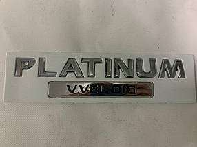 Nissan Patrol Емблема Platinum AUC написи Нісан Патрол Y62