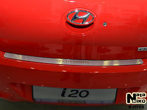 Накладки на задній бампер Hyundai I-30 2007-2011 рр.