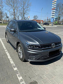 Volkswagen Tiguan 2016  ⁇  Бічні пороги оригінал AUC Бічні пороги Фольксваген Тігуан