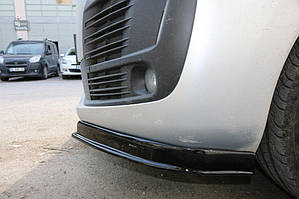 Citroen SpaceTourer 2017+ Передня лип спідниця (ABS) TMR Тюнінг переднього бампера Сітроен Спасе Тоурер