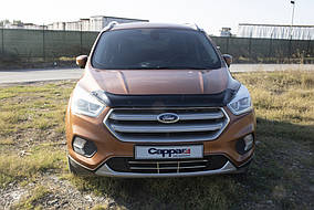 Ford Kuga Дефлектор капота 2016+ EuroCap AUC Дефлектор на капот Форд Куга - Форд Ескейп