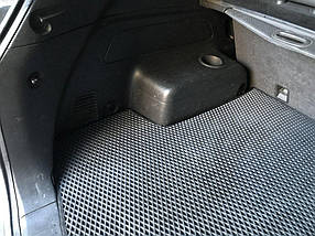 Chevrolet Captiva Килимок багажника (EVA, чорний) AUC Килимки в багажник EVA Шевроле Каптіва