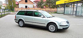 Volkswagen Passat B5 SW 1996-2005 Накладки на арки (4 шт., чорні) ABS AUC Накладки на арки Фольксваген Пассат