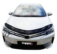 Toyota Corolla 2013-2019 Дефлектор капота EuroCap AUC Дефлектор на капот Тойота Королла