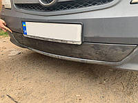 Mercedes Vito W639 Зимняя накладка на бампер (2010-2015) глянцевая TMR Зимние заглушки Мерседес Бенц Вито W639