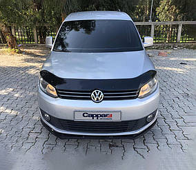 Volkswagen Caddy 2010-2015 Дефлектор капота EuroCap AUC Дефлектор на капот Фольксваген Кадді