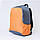 Яскравий рюкзак помаранчевого кольору MAD арт. RBO9010, фото 2