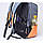 Яскравий рюкзак помаранчевого кольору MAD арт. RBO9010, фото 10