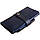 Шкіряний гаманець темно-синього кольору з відділеннями для карточок ручної роботи BlankNote арт. BN-PM-3-nn, фото 2
