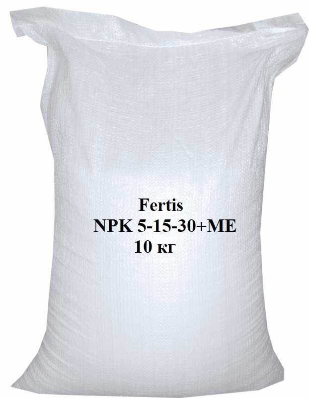 Осінні добрива для газону FERTIS NPK 5-15-30+S+ME (Фасівка білий мішок) 10 кг