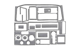 Volkswagen T4 Caravelle/Multivan Накладки на торпеду (1996-1999) Дерево AUC Накладки на панель Фольксваген Т4