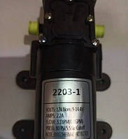 Насос 12 В с регулятором давления для электро опрыскивателей KF-2203-1
