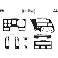 Накладки на панель DAF 95XF 1997-2002 рр.