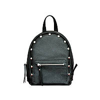 Миниатюрный рюкзак Baby Sport Black черного цвета с заклепками Jizuz арт. BS23177B