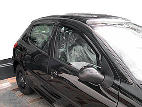 Дефлектори вікон Peugeot 206